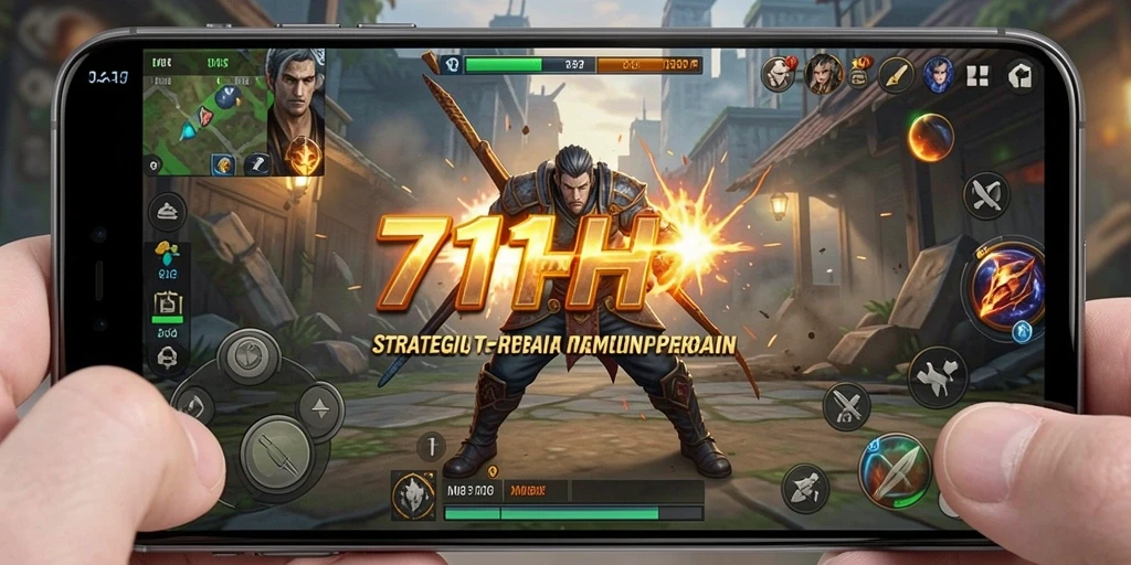Tangkapan layar gameplay 71H menunjukkan pertempuran strategis yang mendebarkan.