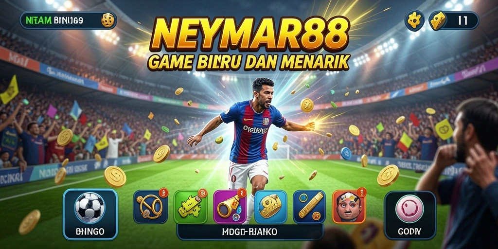 Tampilan gameplay seru dalam NEYMAR88 Bingo.