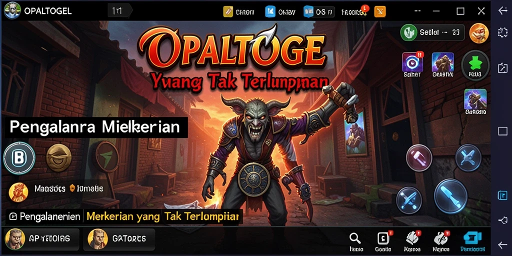Screenshot OPALTOGEL menampilkan adegan mencekam di dunia Horror.
