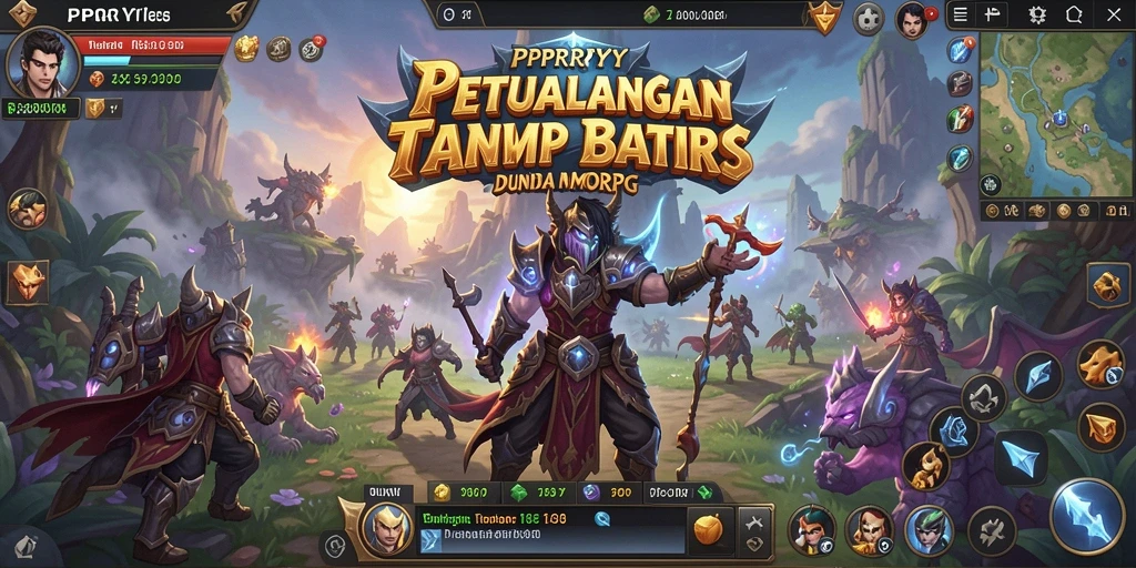 Tampilan gameplay menarik dari PPRRYY yang memukau.