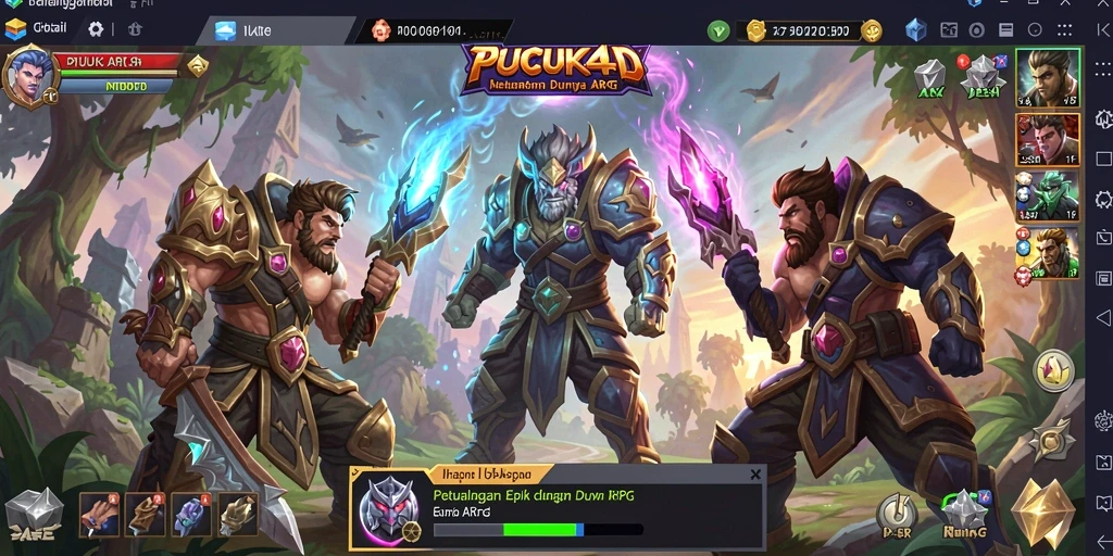Tampilan menakjubkan dalam permainan <strong>PUCUK4D</strong> yang menampilkan pertarungan epik.
