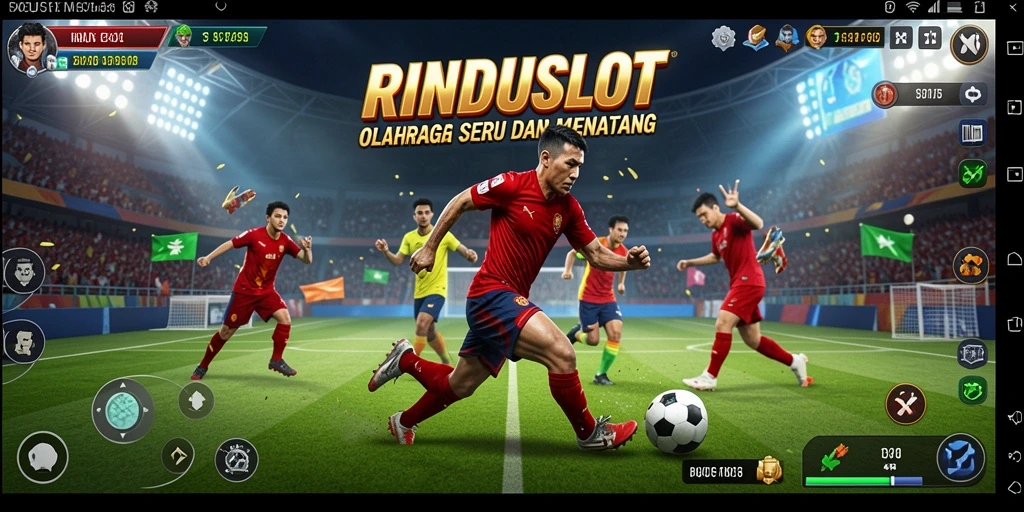 Tampilan menarik dalam RINDUSLOT saat bertanding olahraga.