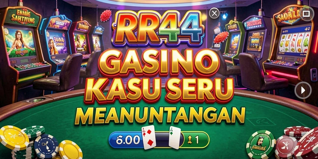 Screenshot gameplay RR44 menampilkan aksi seru di Kasino.