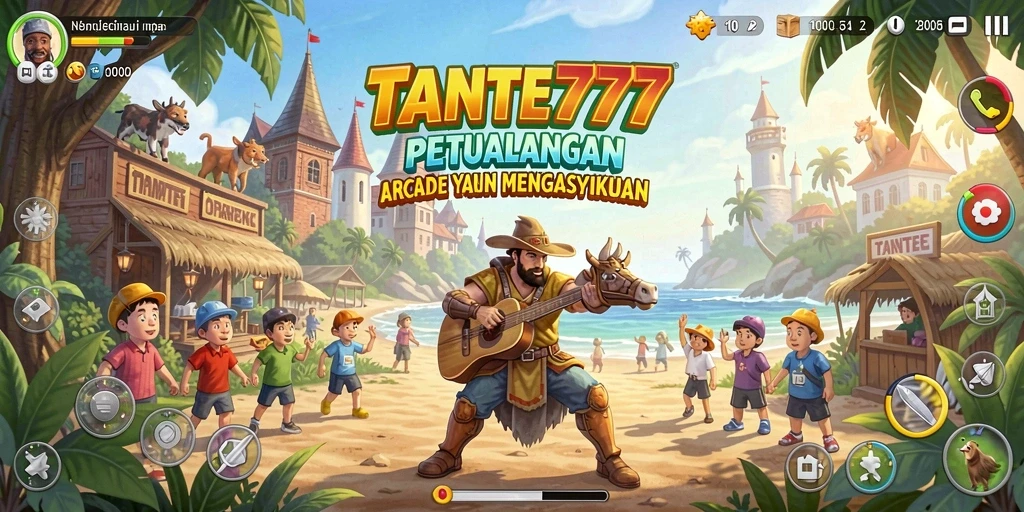 Screenshot dari gameplay TANTE777 yang seru dan menantang.